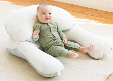 抱かれ枕の赤ちゃん転倒防止機能